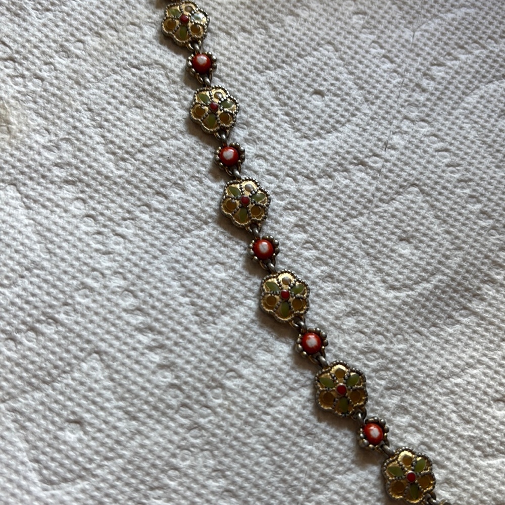 vintage bracelet floral designs